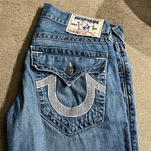 Men’s True Religion boot cut jeans